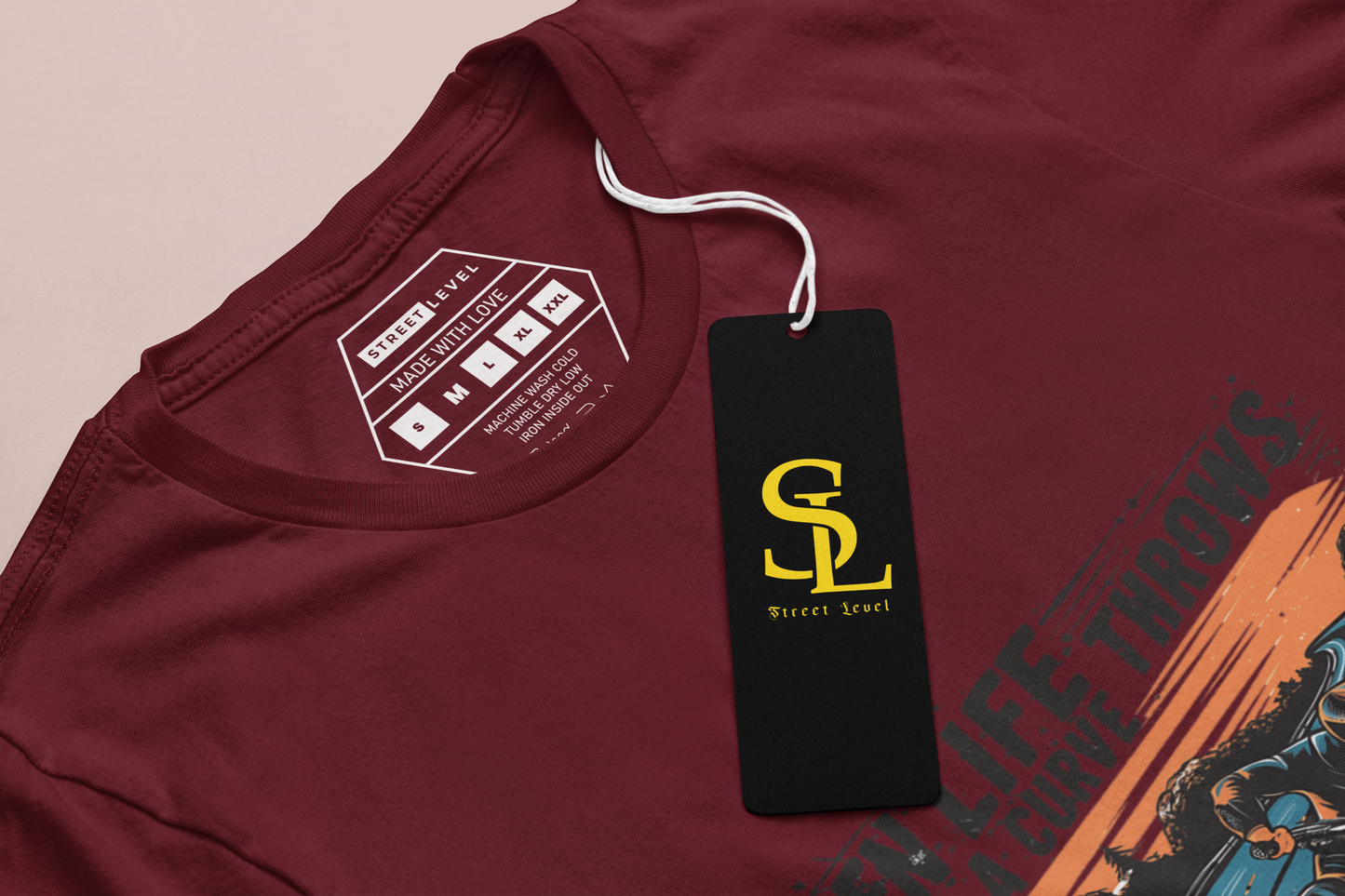 When Life Throws You A Curve Regular Fit T-shirt