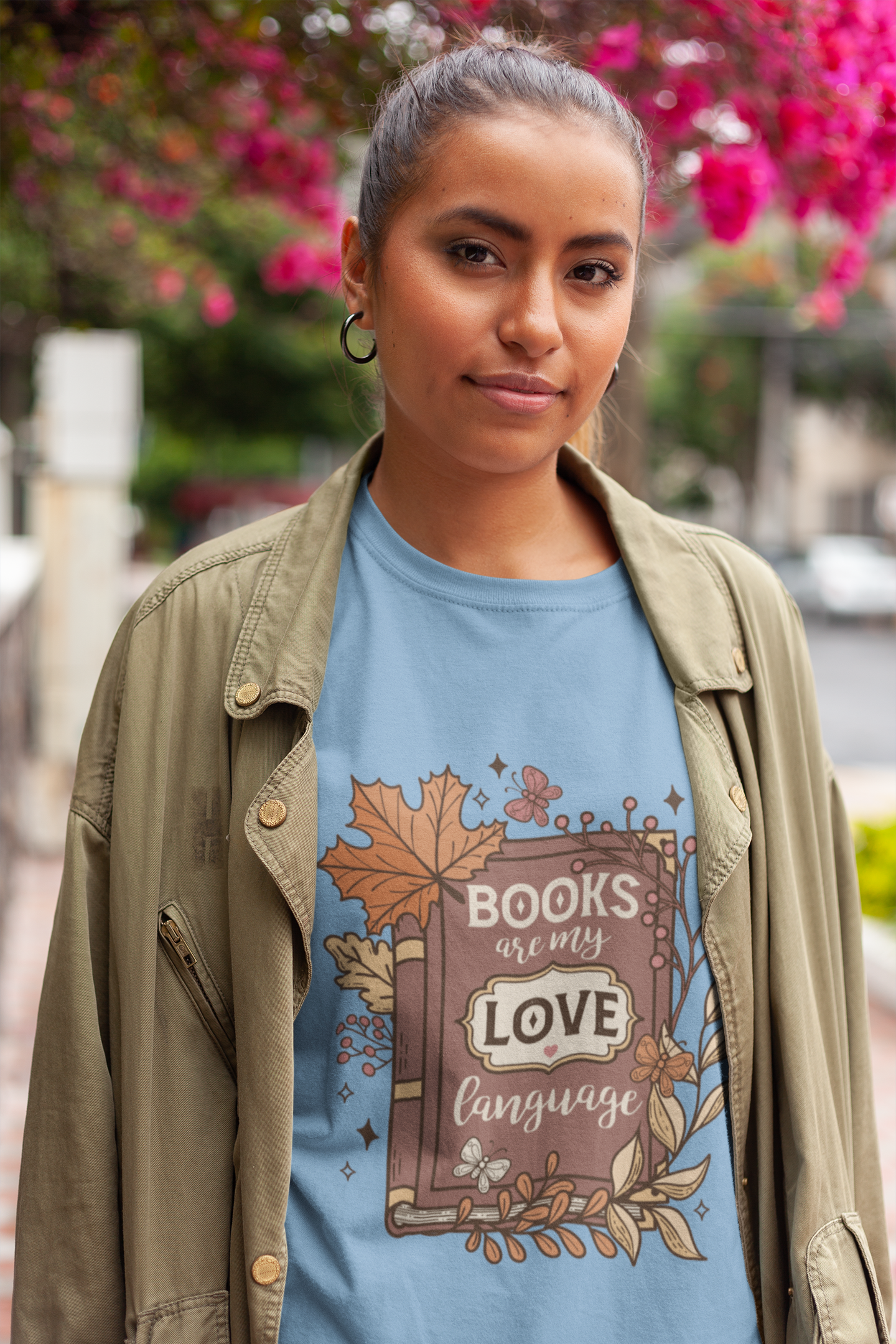 Books Are My Love Language Oversize T-shirt