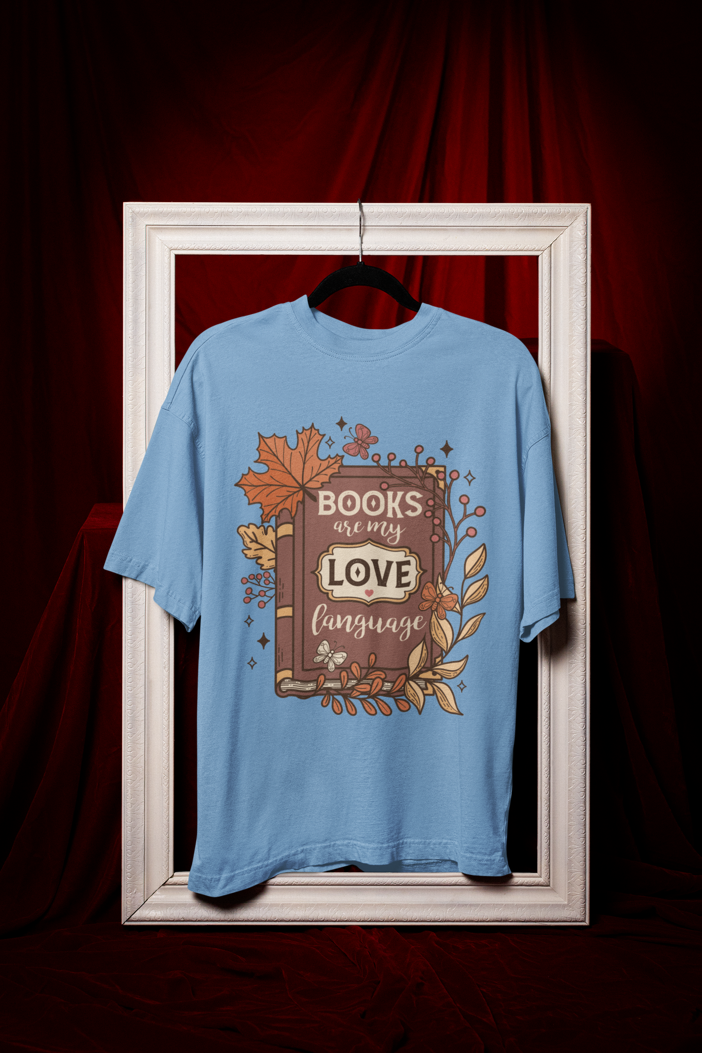 Books Are My Love Language Oversize T-shirt