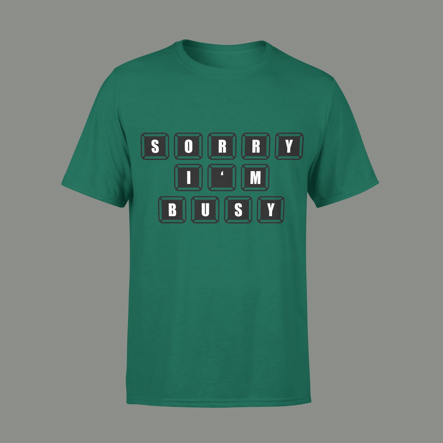 Sorry I'm Busy Regular Fit T-shirt