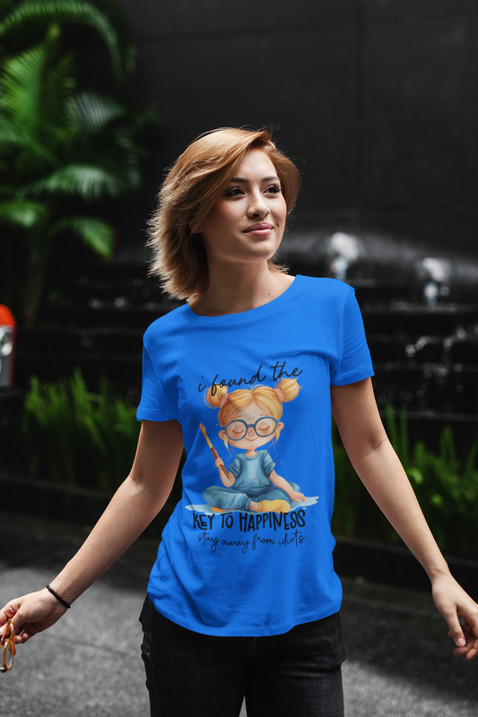 I Found The Key To Happiness Regular Fit T-shirt