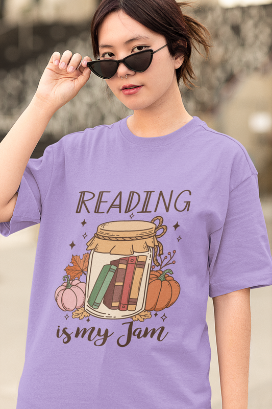 Reading is my Jam Oversize T-shirt