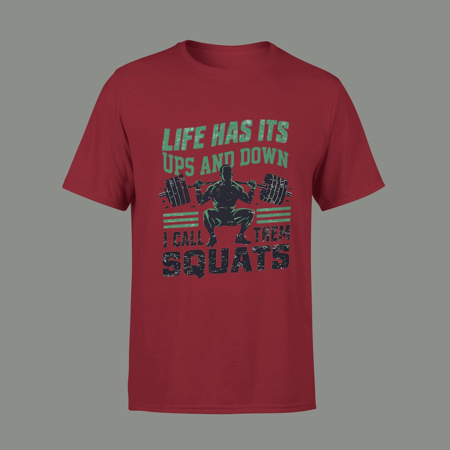 Life Has its Ups & Down Regular Fit T-shirt